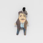 Boneco de pano - Pastor (porta-chaves)