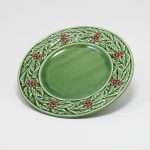 Prato de sobremesa azevinho