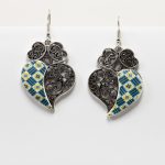 Brincos Coração de Viana