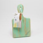 Tábua de pinho estreita e colorida