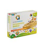 Barco em puzzle 3D